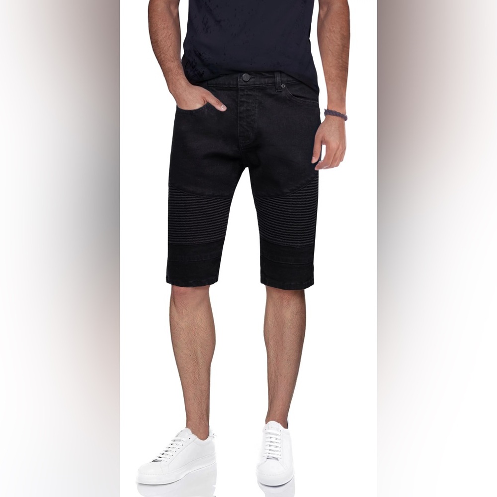 Black Denim Shorts By XRay Jeans